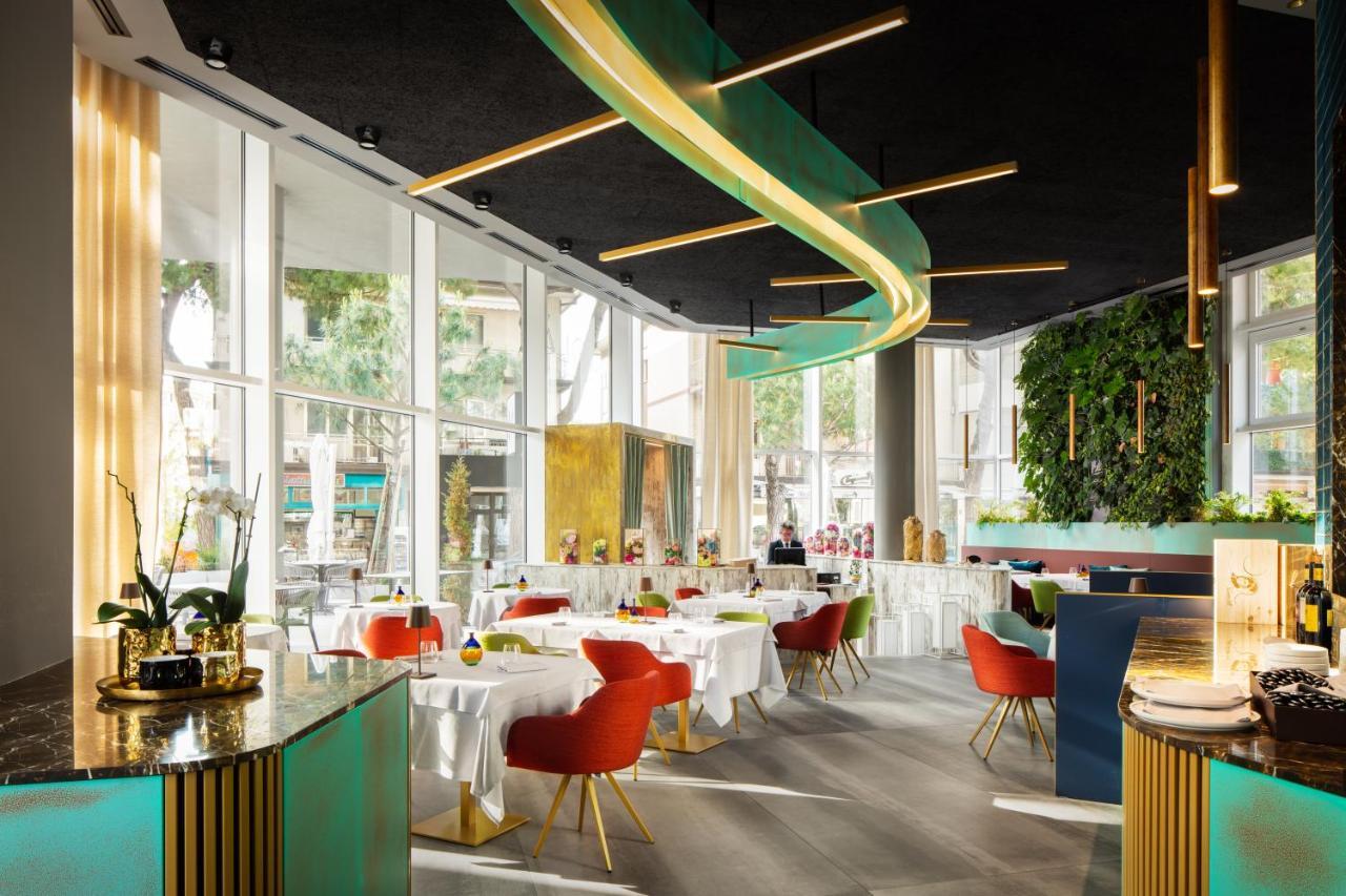 J44 Lifestyle Hotel Lido di Jesolo Kültér fotó Restaurant interior